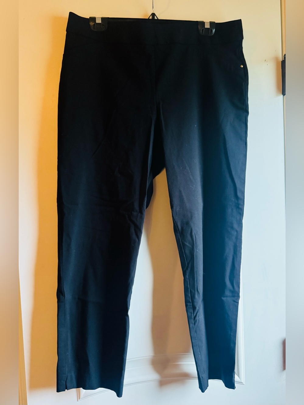 Black Slim Dress Pants